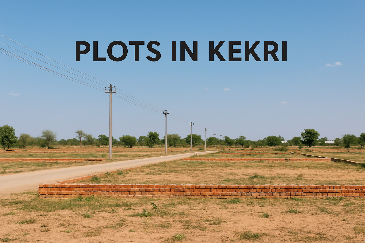 Plot in Kekri - Residential and Commercial Plots in Kekri