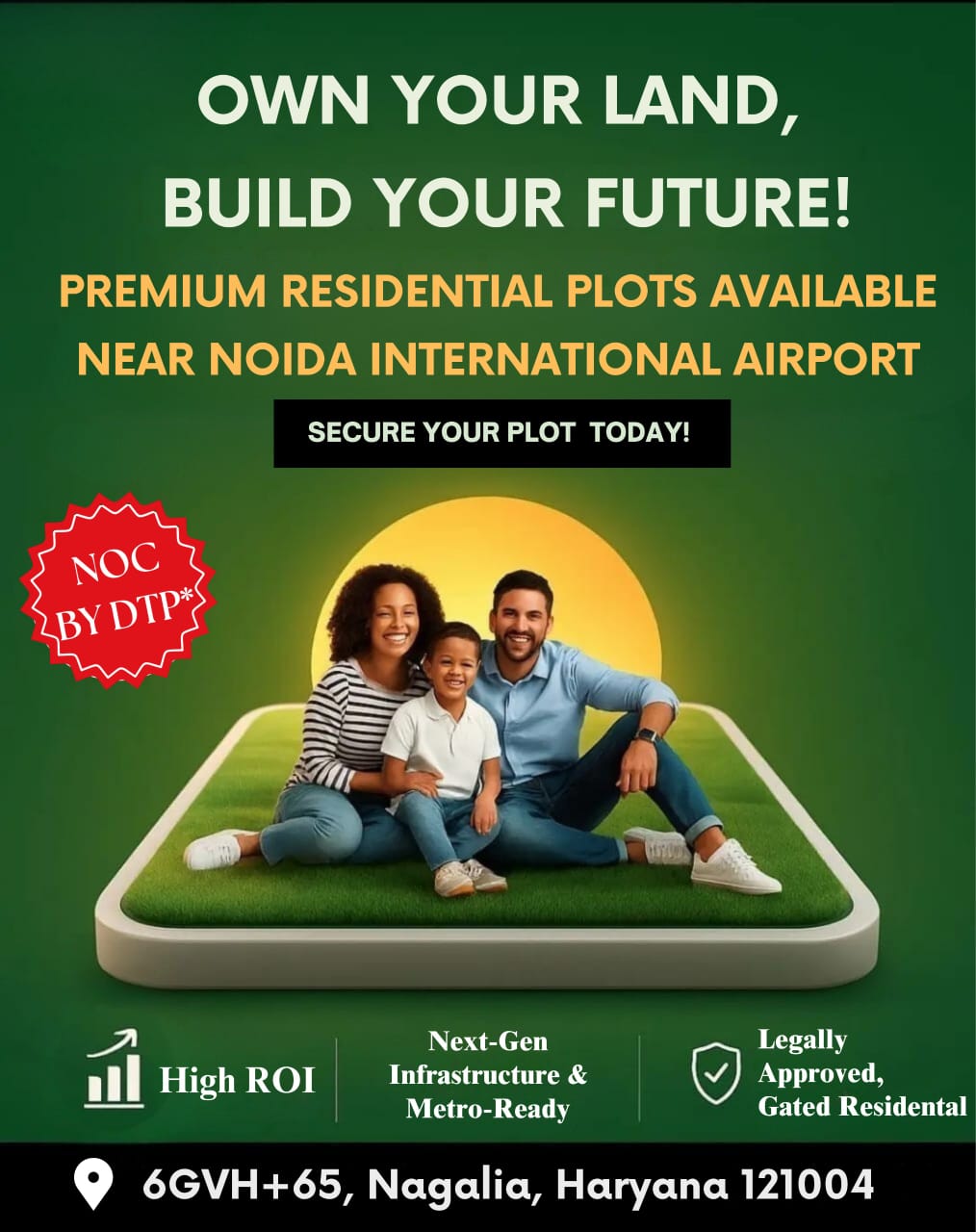 Future Hub Plots  Jewar International Airport Zone