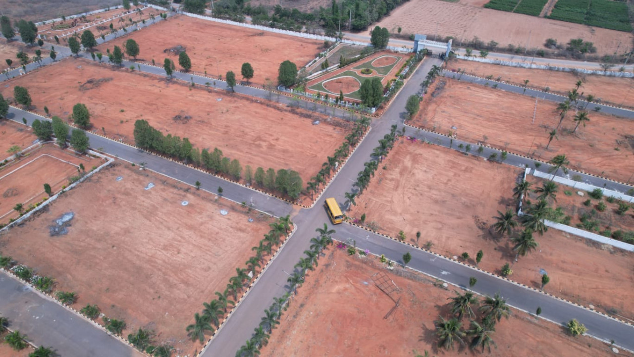 HMDA & RERA Approved Plots for sale in Maheshwaram - E-city back side - Srisailam Highway - Hyderabad - 9000237743
