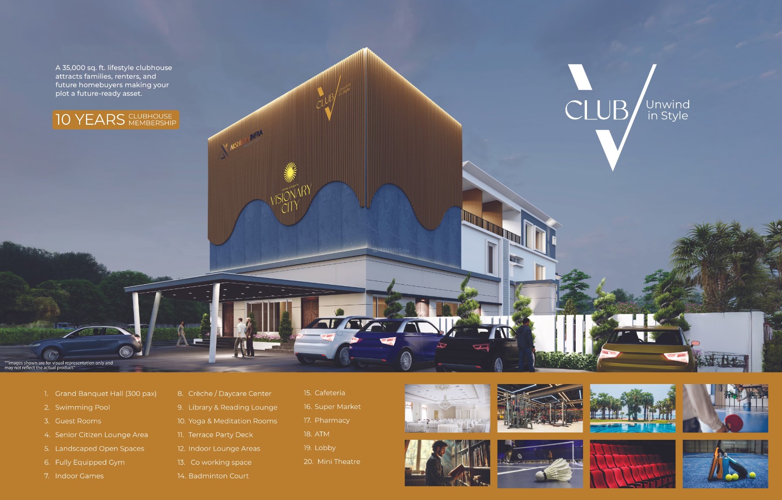 Akshita Visionary City - Premium Gated plots for sale in Maheshwaram - E CITY - Srisailam Highway - Hyderabad - 9000237743