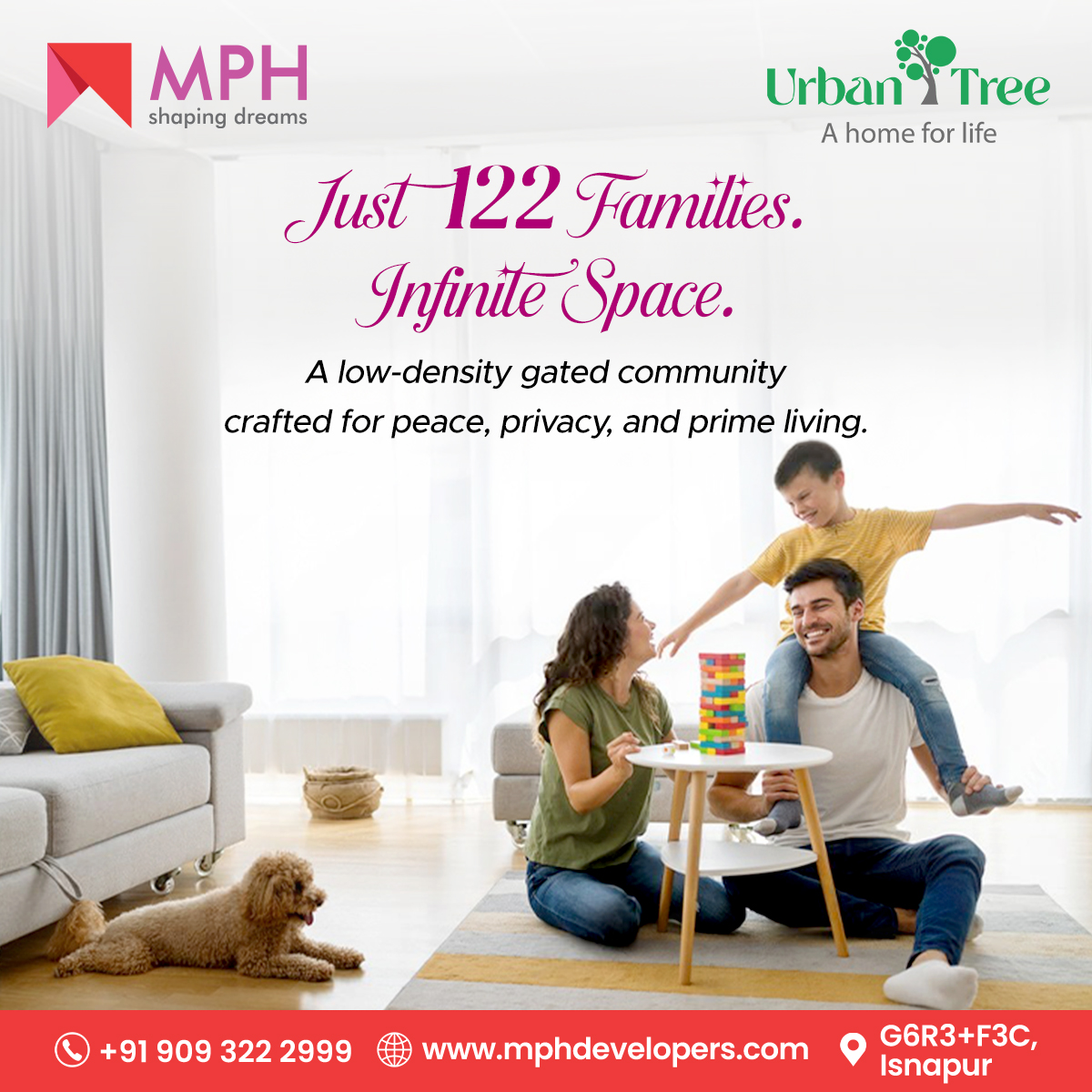 Ready to Move Flats in Isnapur Hyderabad | 3BHK Flats for Sale in Hyderabad | Buy Villa in Isnapur | MPH Developers