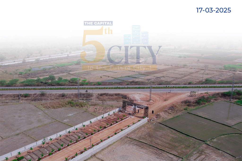 200Ft Road Facing Project - HMDA & RERA Approved plots for sale in Kandukur - Srisailam Highway - Hyderabad - 9000237743