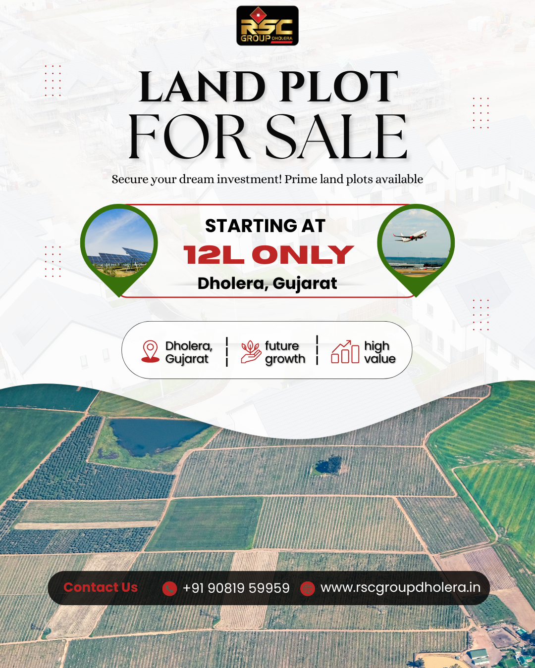Land Plots in Dholera Sir, Gujarat