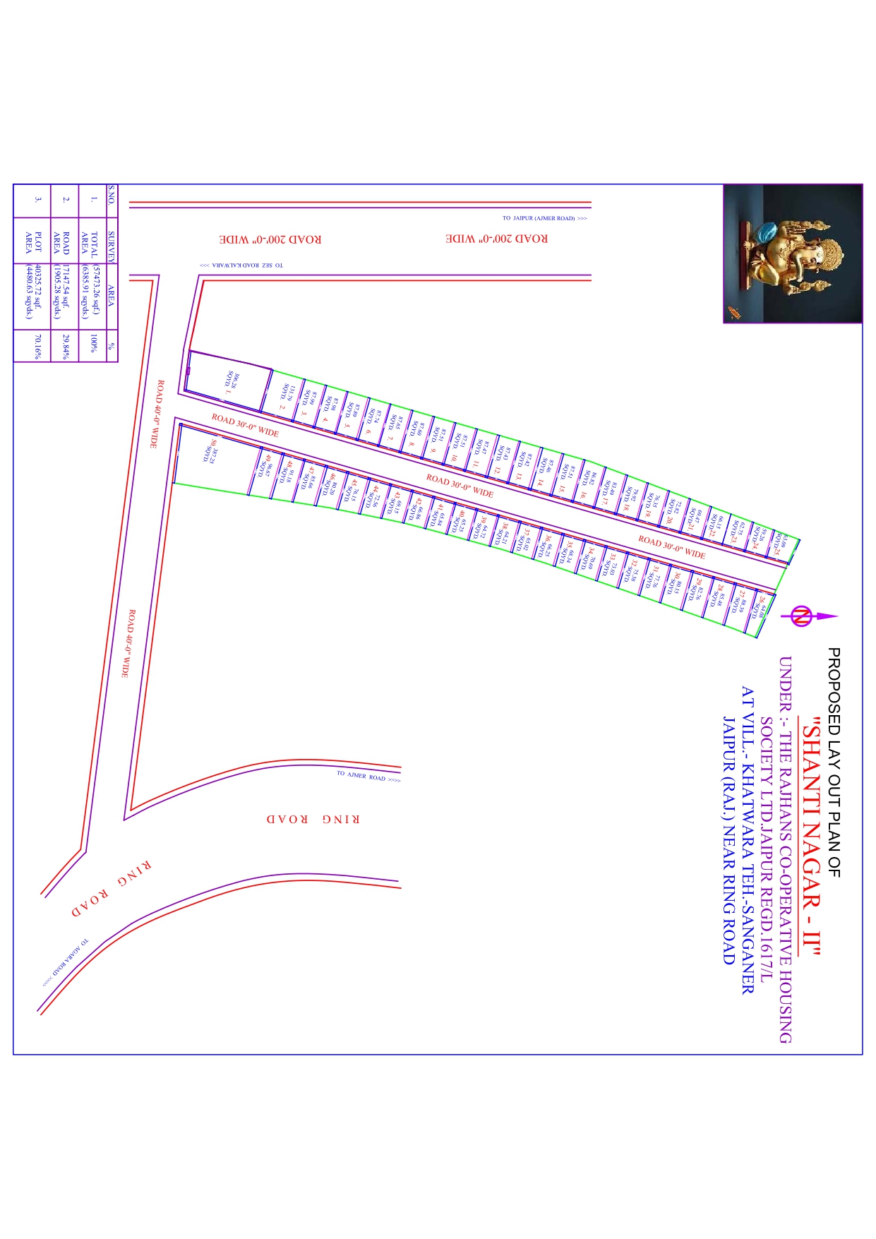 Plot for Sale in Sanganer â€“ Shanti Nagar II, Jaipur