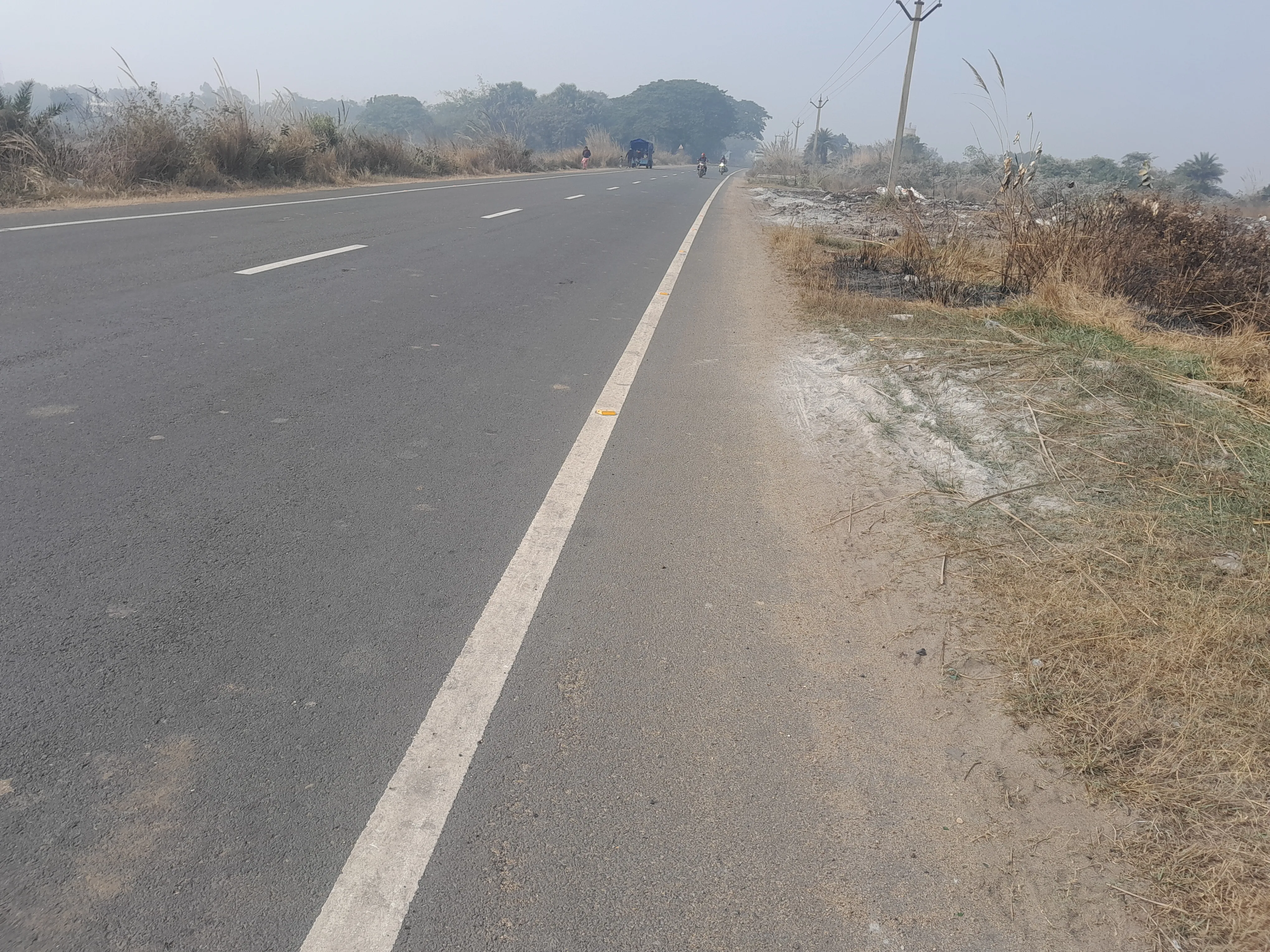 Land for Sale in Bankura, Prime 100 Bigha State Highway Front Property in Barjora