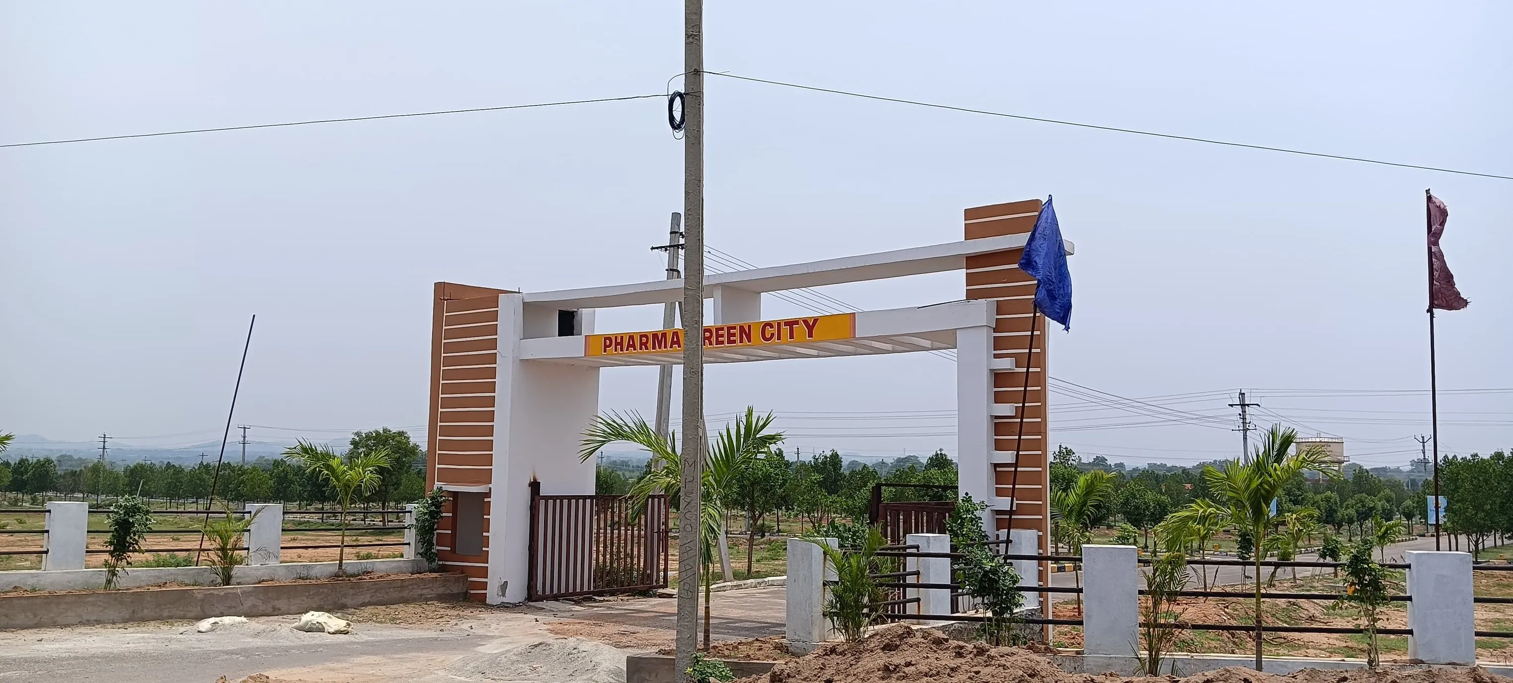 DTCP & RERA approved plots for sale in future city pharma green city nandiwanaparthy