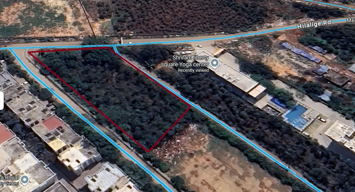 23 Guntas Prime Land in Hilaligae road | Near Bengaluru Business Corridor (PRR) | High Appreciation Zone