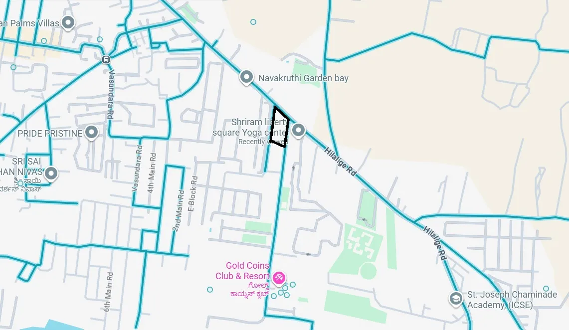 23 Guntas Prime Land in Hilaligae road | Near Bengaluru Business Corridor (PRR) | High Appreciation Zone