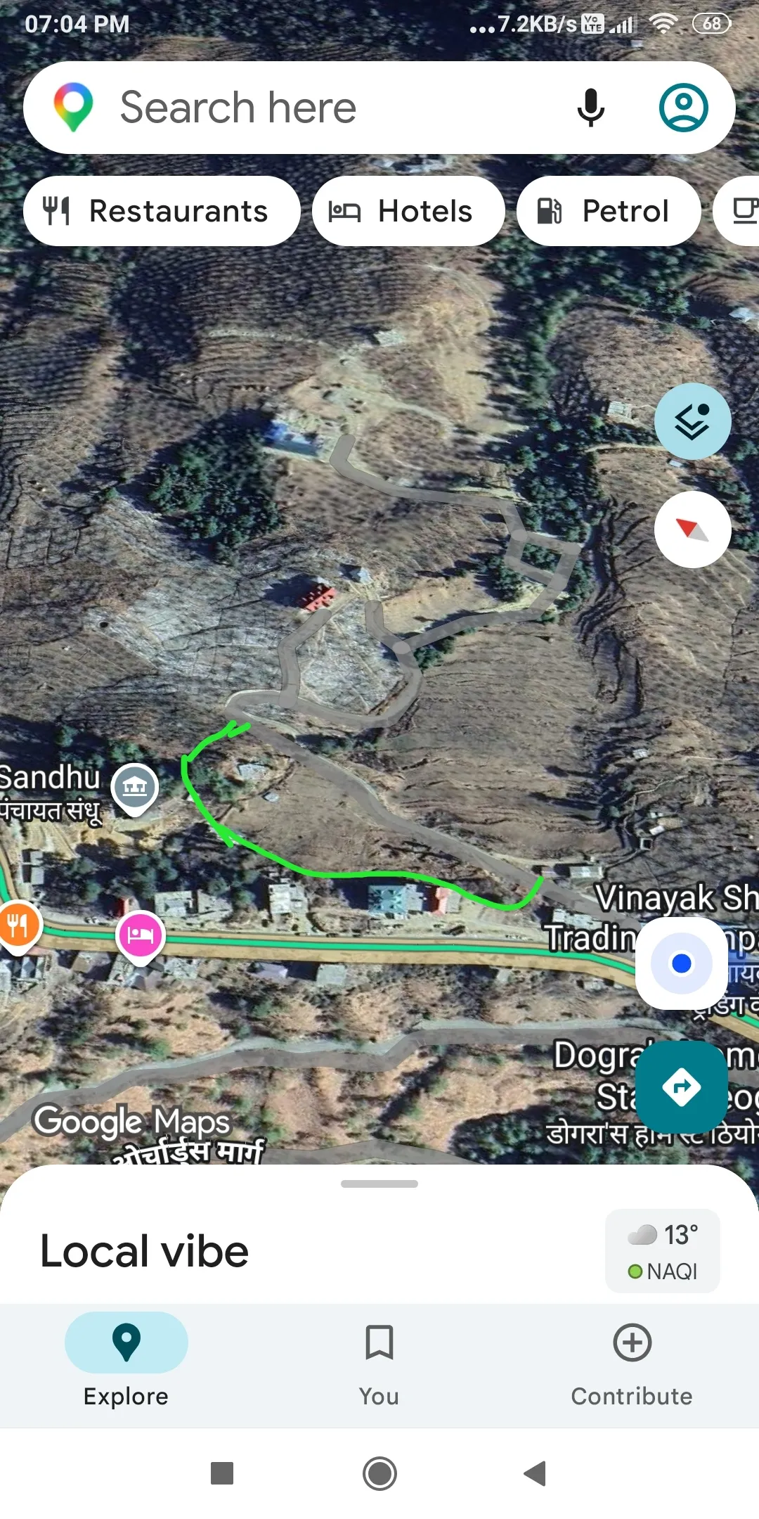 Prime 5.5 Bigha Resort Site in Sandhu | Stunning Valley Facing | High-Density Apple Potential