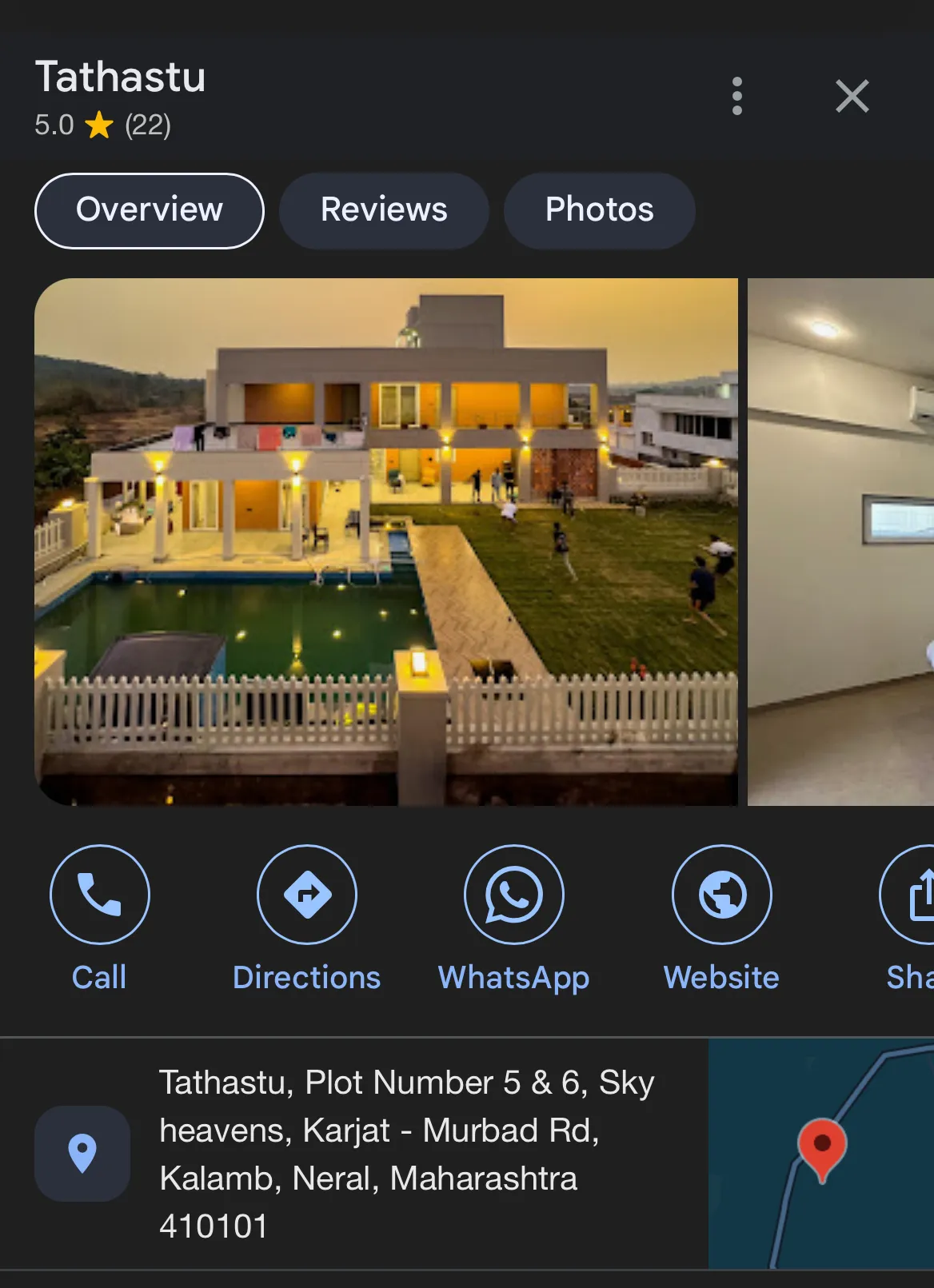 84 Guntha (~91,500 sq ft) Nature-Facing Farm Plot for Sale – Kalamb (Karjat)