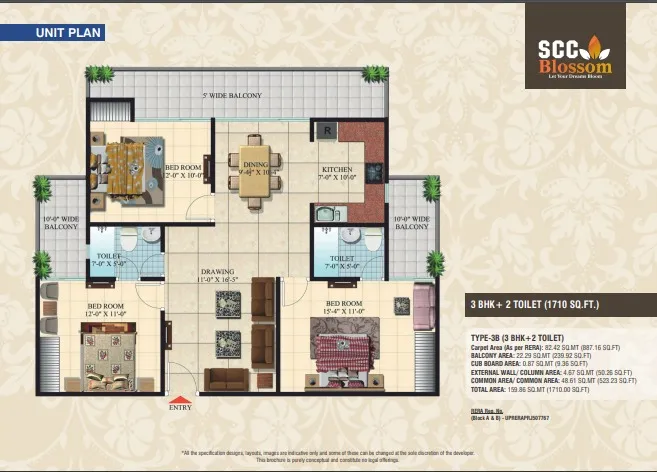 2bhk flat in gaziyabad 