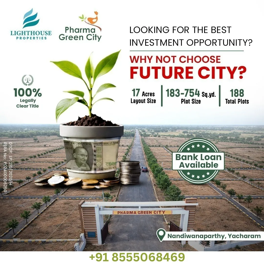  Pharma Green City – Your Smart Investment for the Future! 