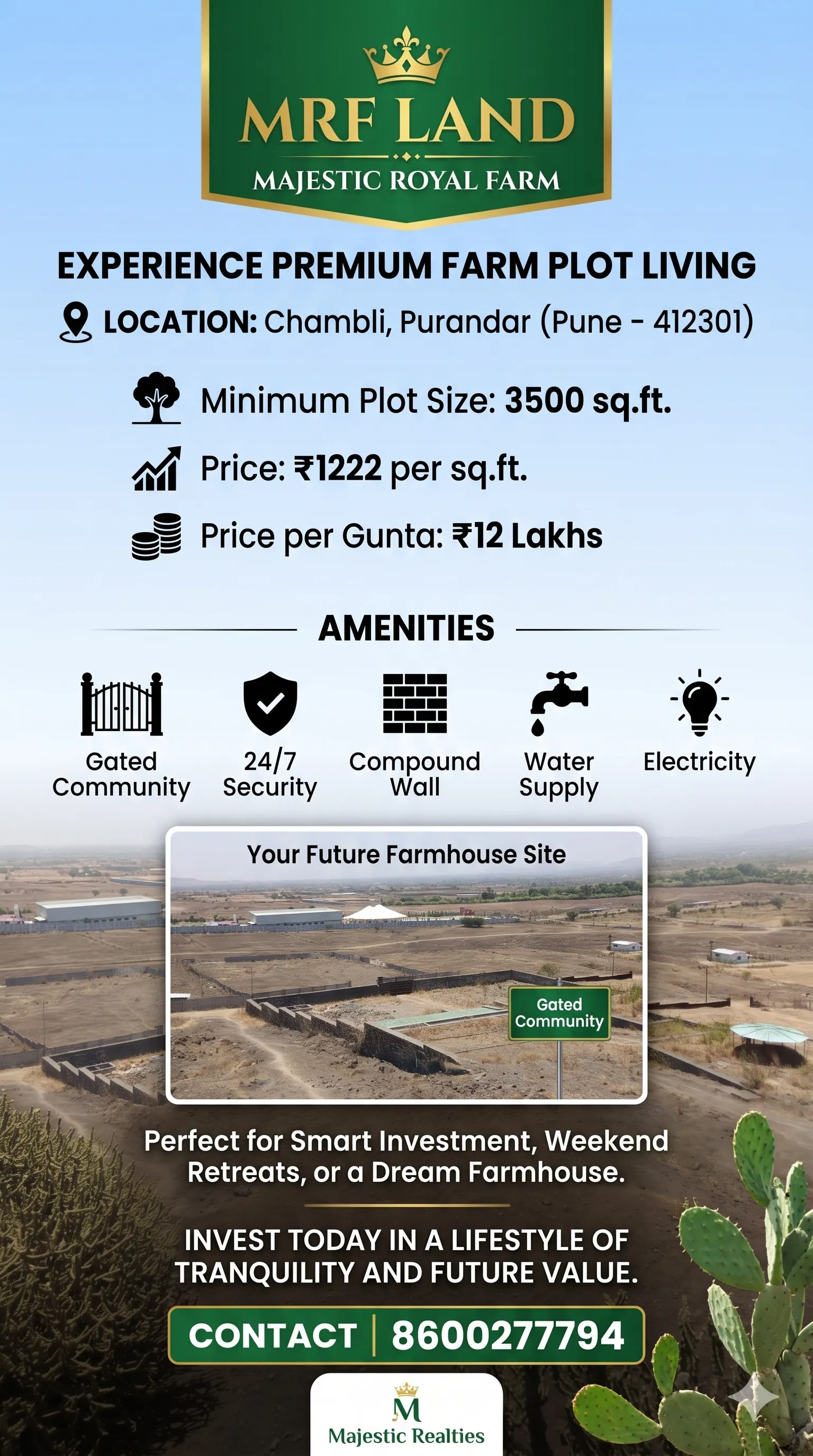 MRF Land – Majestic Royal Farm