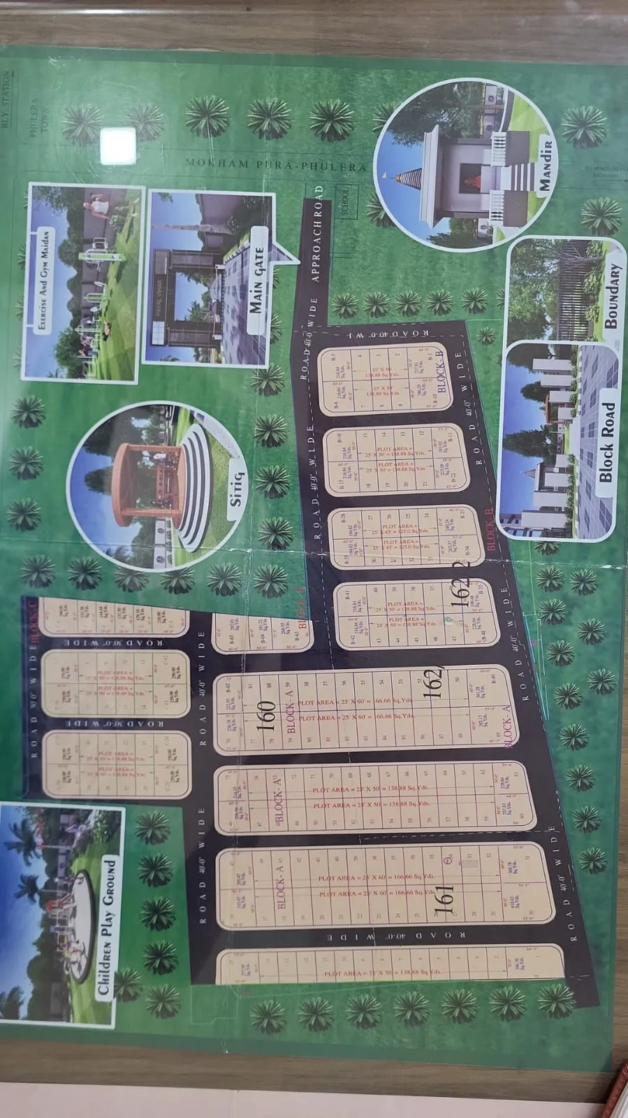 125 gal plot for sale in Phulera Jaipur