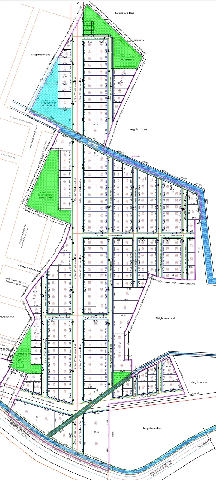 📍 Ameerpet-Thimmapur HMDA Plots with Spot Registration & Bank Loan