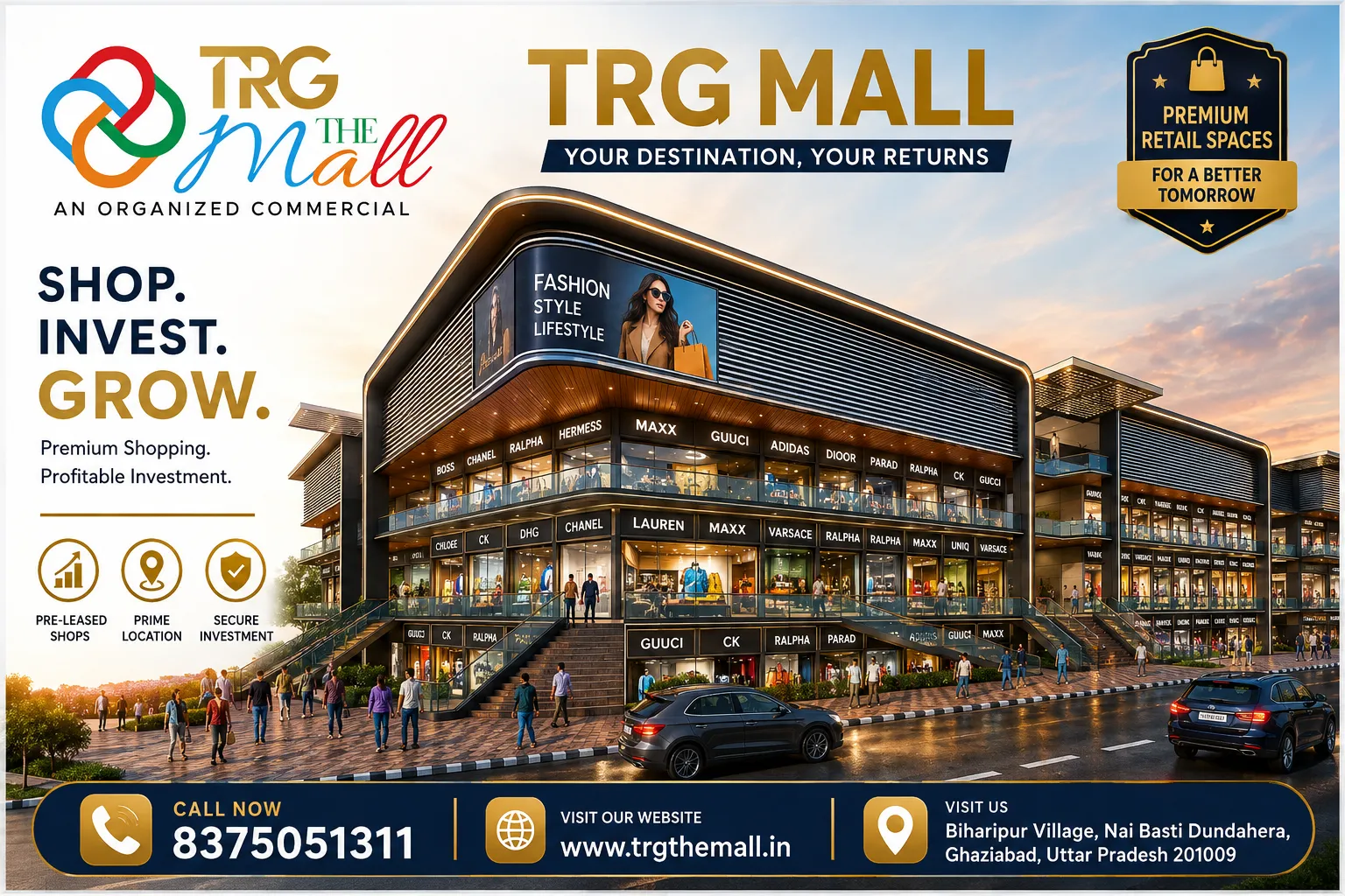 Where Retail Demand Meets Investment Thinking at Trg Mall Gaur City 