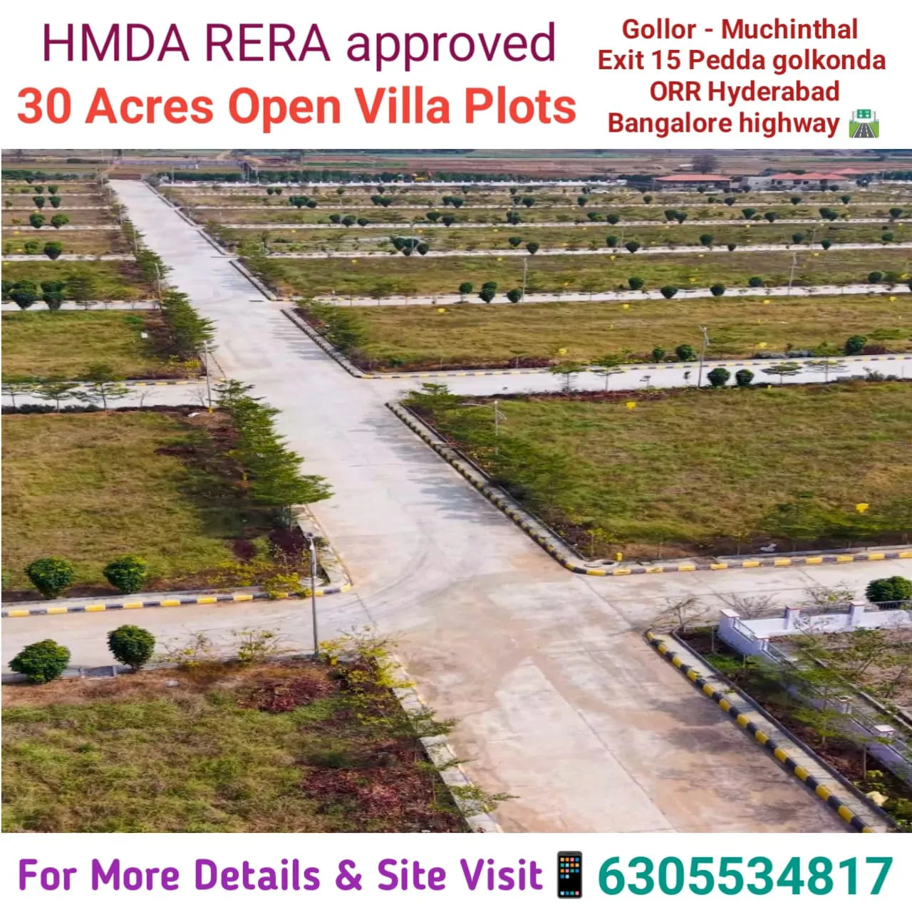 *Vasudaika Henley Woods - RERA Approved Plots, Contact 6305534817*