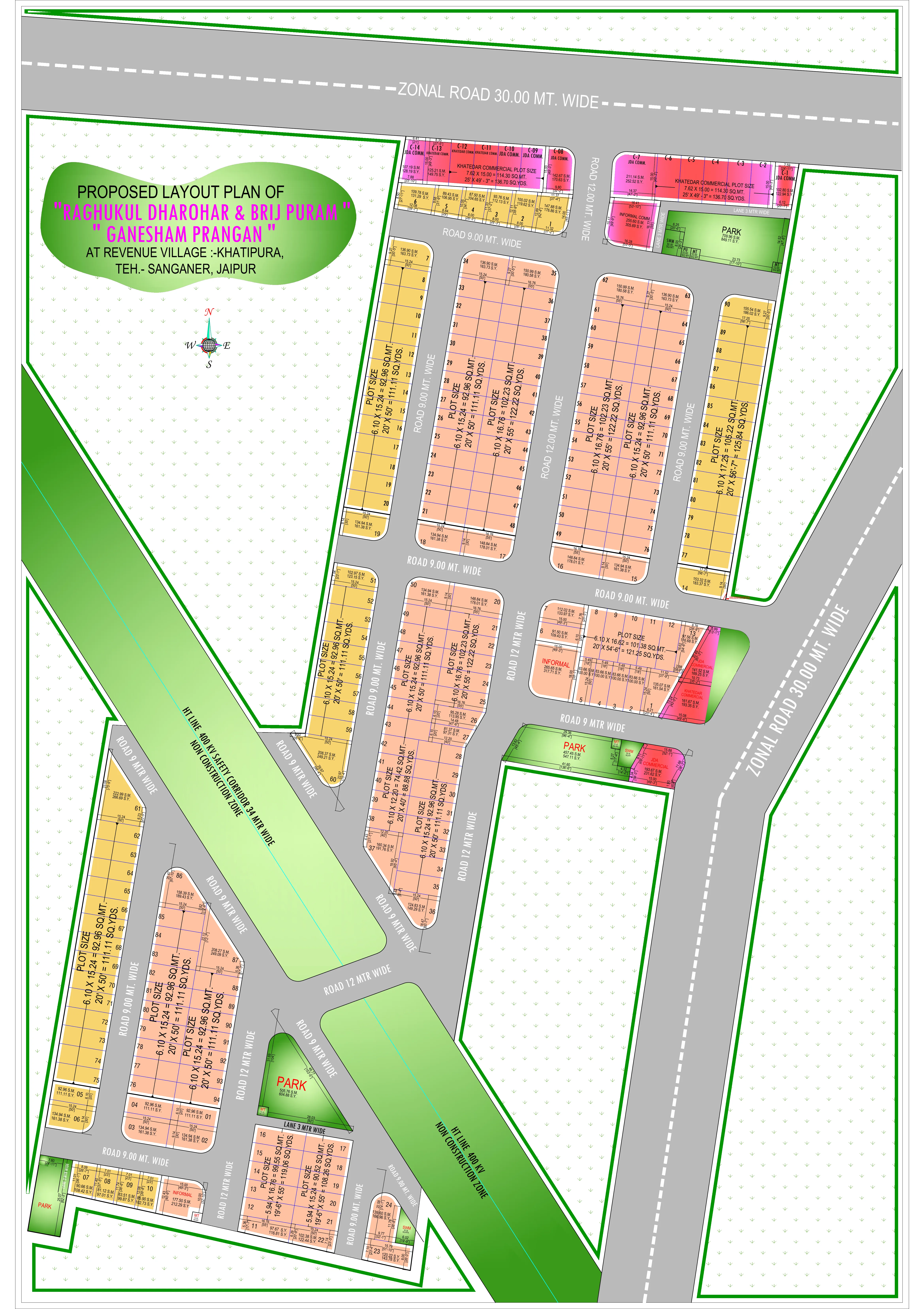 Bridge Puram Premium Residential Township Plots in Jaipur
