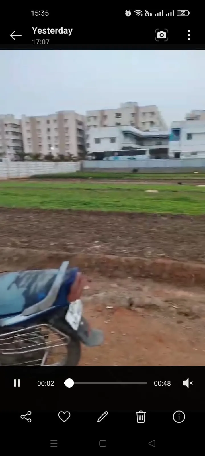 Plot for sale in Near Amaravathi