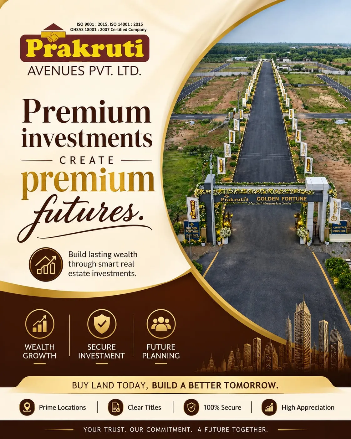 Premium Residential Plots in Vayuputhra Venture