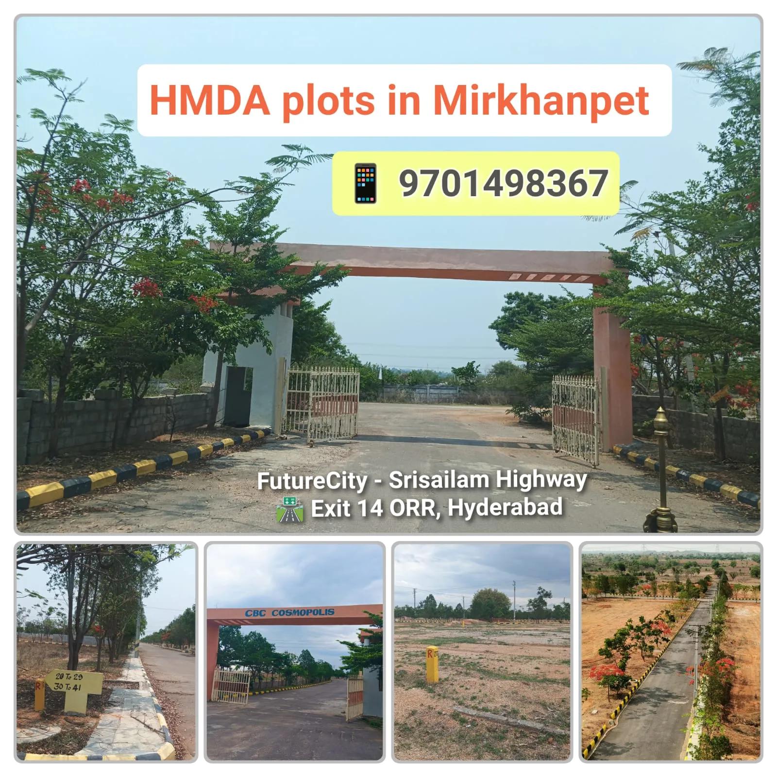 183 sq yd HMDA approved plots for sale in Mirkhanpet - Futurecity, Hyderabad 9701498367
