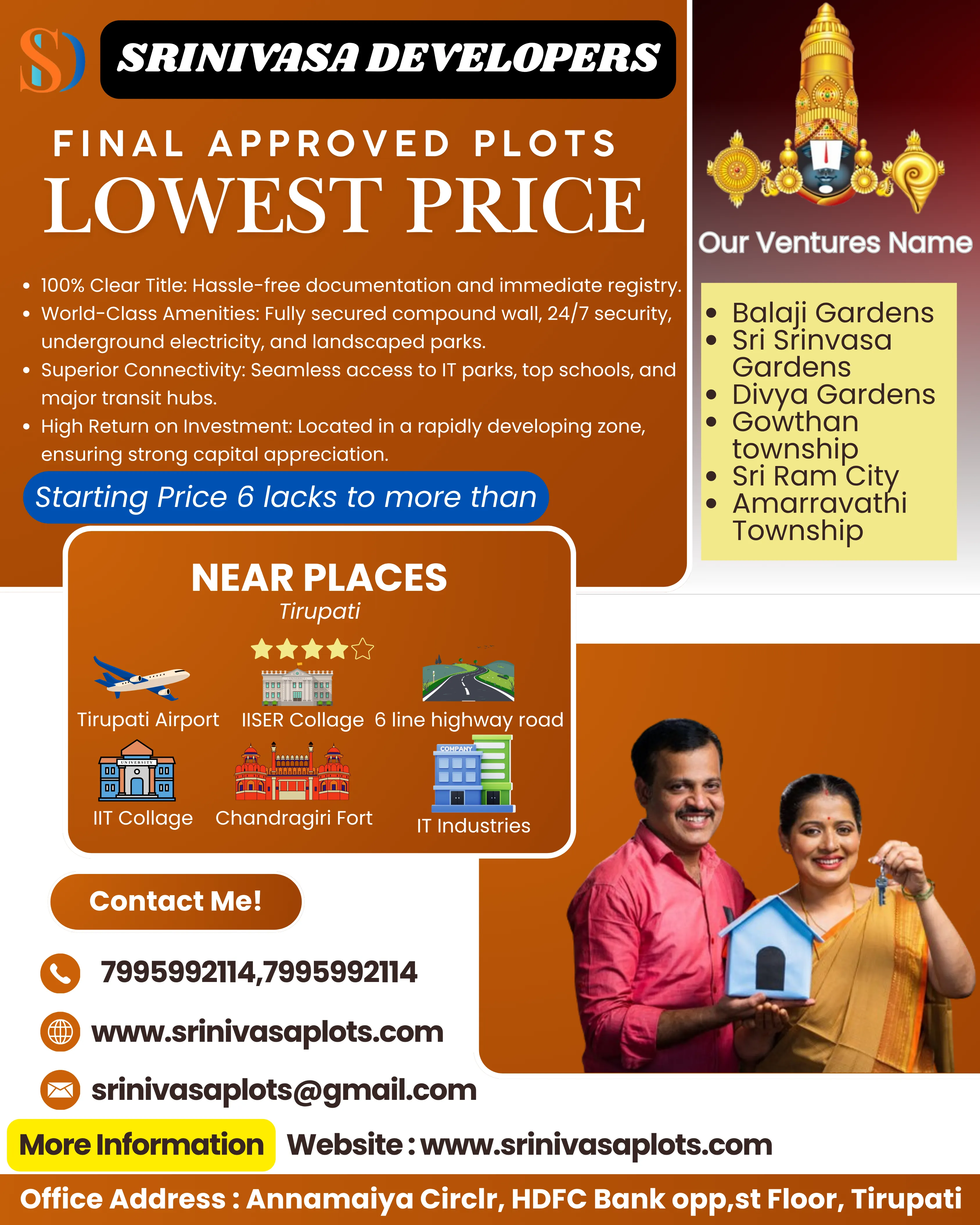 Srinivasa Developers(Open Plots)