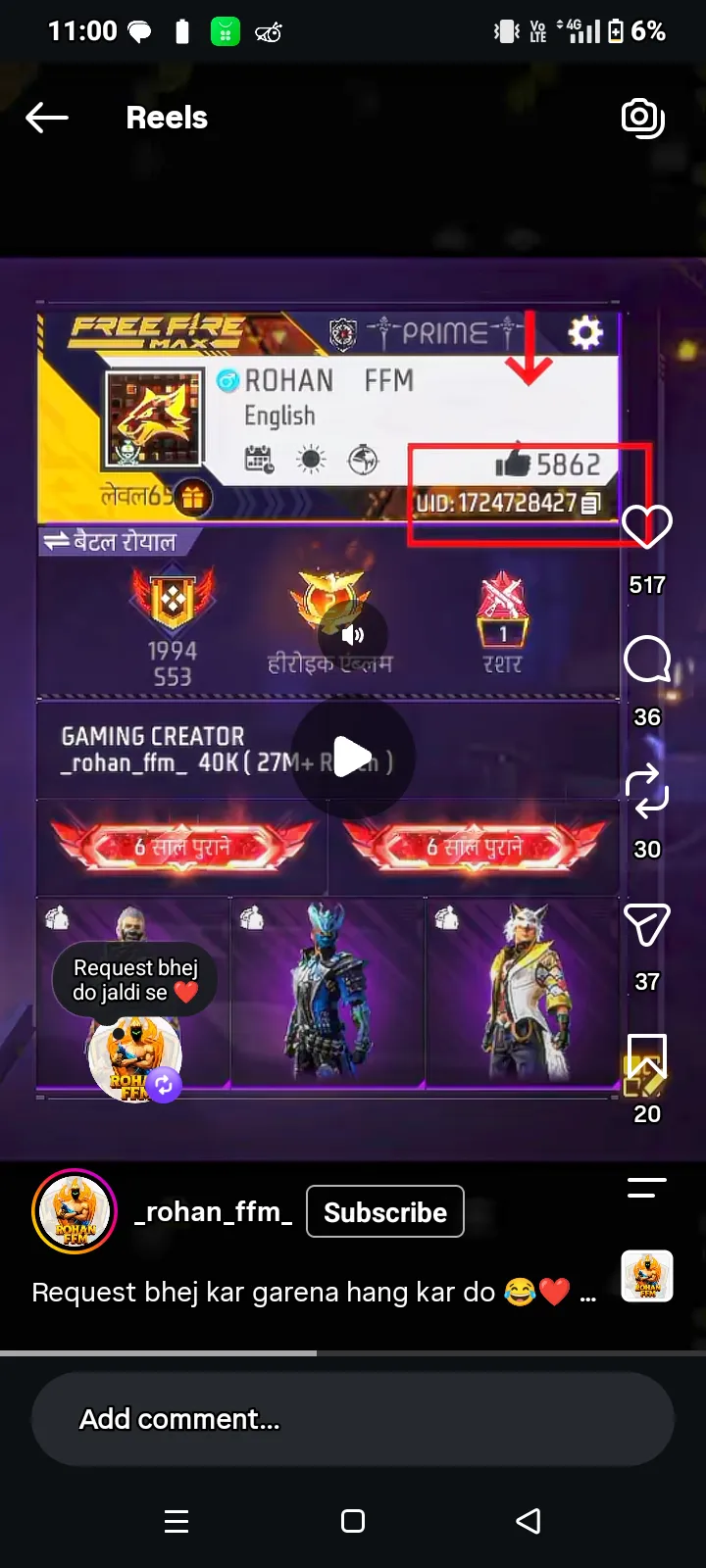 100 Gaj plot for sell