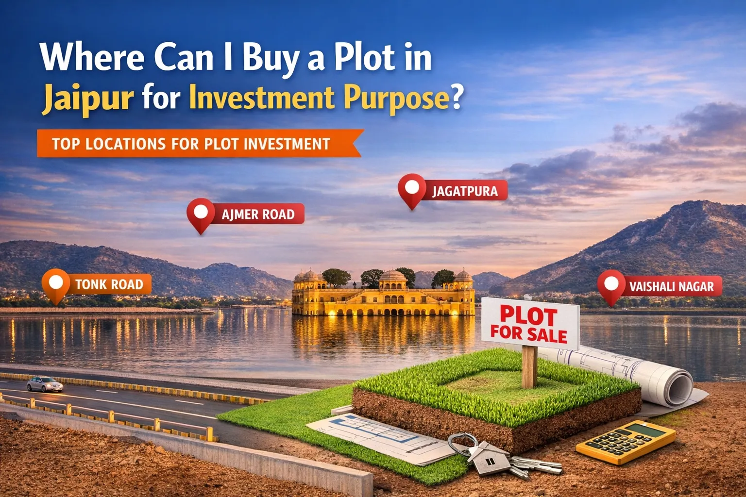 Where Can I Buy a Plot in Jaipur for Investment Purpose?