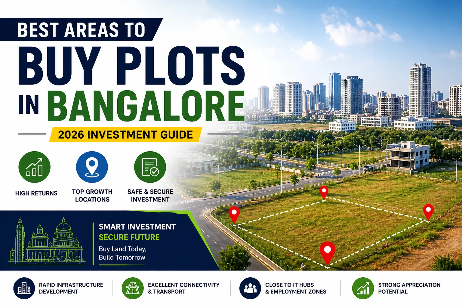 Best Areas to Buy Plots in Bangalore