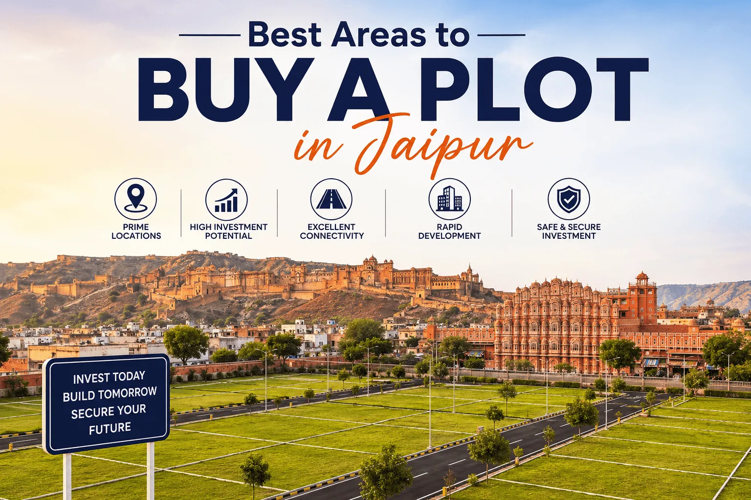 Best Areas to Buy a Plot in Jaipur