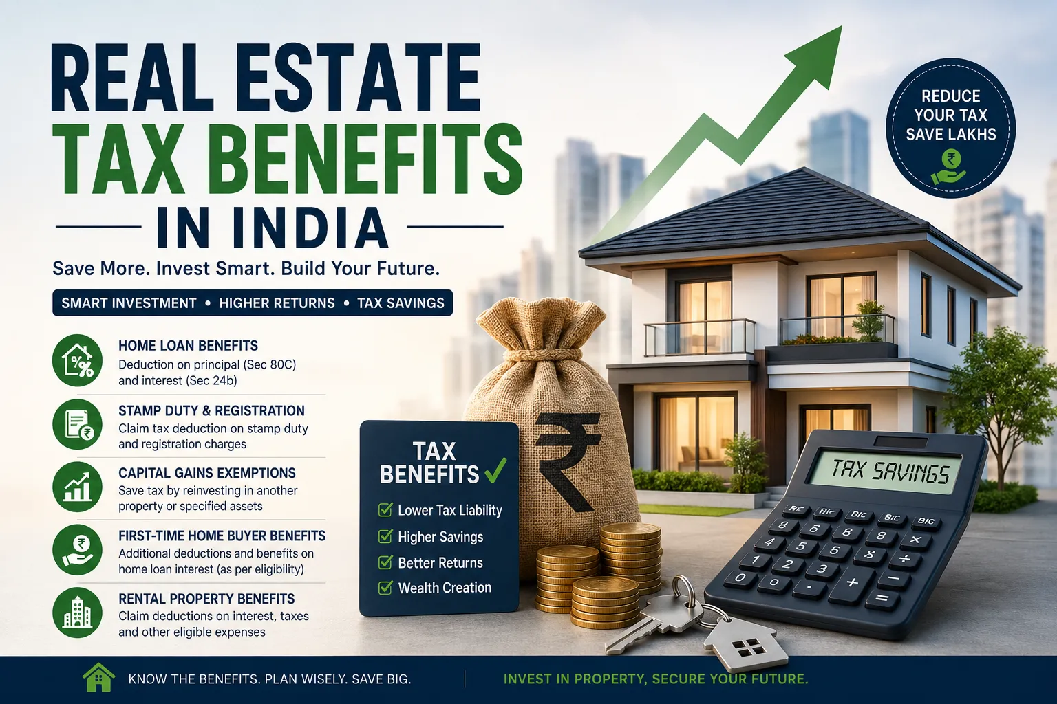 Real Estate Tax Benefits in India